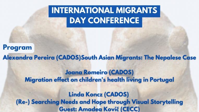 Poster International Migrants Day Conference